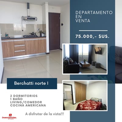 DEPARTAMENTO EN VENTA ZONA NORTE