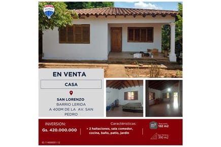 Martin Rojas y Santa Rita, Lérida, San Lorenzo, Central