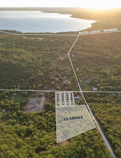 VENDO 2 HECTAREAS CON VISTA AL LAGO EN SAN BERNARDINO