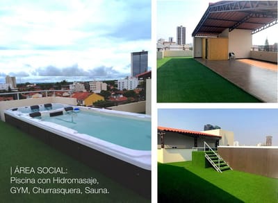 ALQUILER Monoambiente AMOBLADO EN EQUIPETROL