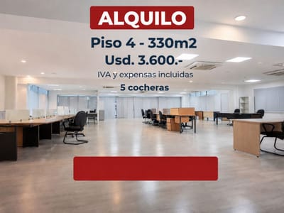 ALQUILO OFICINA CORPORATIVA EN EDIFICIO AURA ASUNCIÓN
