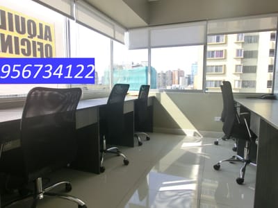 Alquiler De Oficina Amoblada Miraflores