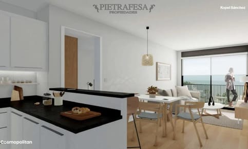Monoambiente en venta a estrenar- Luis Piera-Parque Rodó