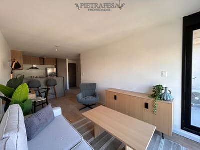 Apto a estrenar a la venta con renta . 1 dormitorio, 1 baño y terraza-GarajeCordón