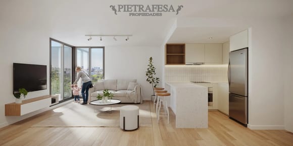 Apto a estrenar 1 dormitorio, 1 baño y terraza-Tres Cruces