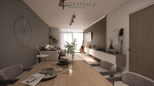 Apto a estrenar 2 dormitorios, 1 baño y terraza-Centro