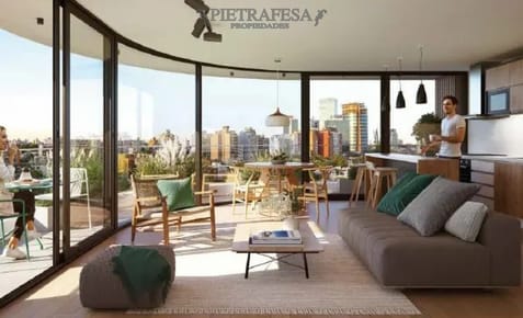 Apto a estrenar 3 dormitorios, 2 baños y terraza-Pocitos