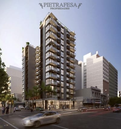Apartamento a estrenar, 1 dormitorio, 1 baño y terraza-Avenida 18 De Julio-Cordó