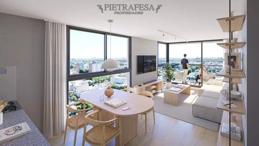 Apto en venta 1 dormitorio, 1 baño, terraza-La Blanqueda