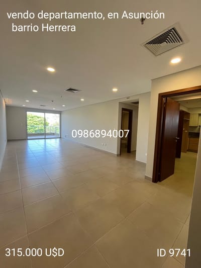 Vendo departamento en Asunción barrio Herrera 