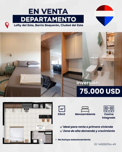  Departamento 501 – Lofty del Este E.A.S