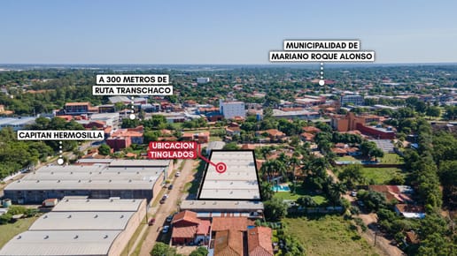 Alquilo tinglado en Mariano R.Alonso