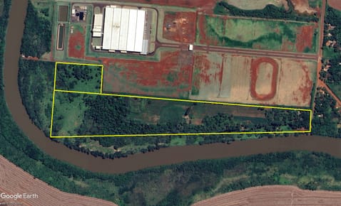 VENDO HECTAREAS A ORILLAS DEL RIO MONDAY - MINGA GUAZU 
