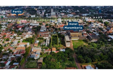 VENDO BUEN TERRENO COMERCIAL EN CIUDAD DEL ESTE 