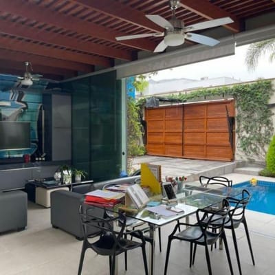 CASA m EN EXCLUSIVO CONDOMINIO JARDIN PISCINA  LA PLANICIE