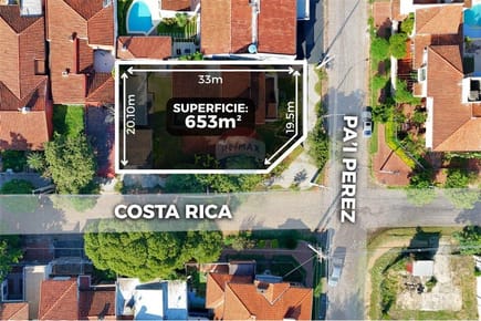 CASA VALOR TERRENO EN ESQUINA BARRIO PETTIROSSI