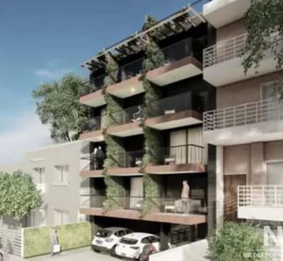 Apto a estrenar de dos Dorms frente a la Rambla con gastos comunes bajos y terraza con parrillero