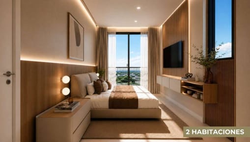 Departamento de 2 suites en pozo en Aires Los Lapachos, CDE