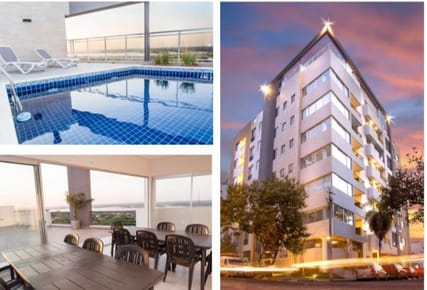 VENDO DEPARTAMENTO DE 2 HABITACIONES EN LAS MERCEDES, ASUNCIÓN