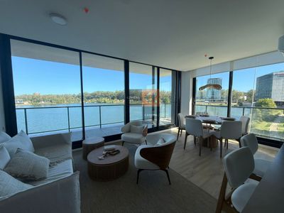 Venta apartamento de 1 dormitorio sobre el Lago Calcagno