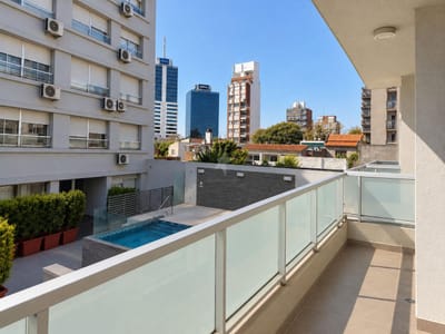 ALQUILER APTO POCITOS 1 DORM. CON TERRAZA