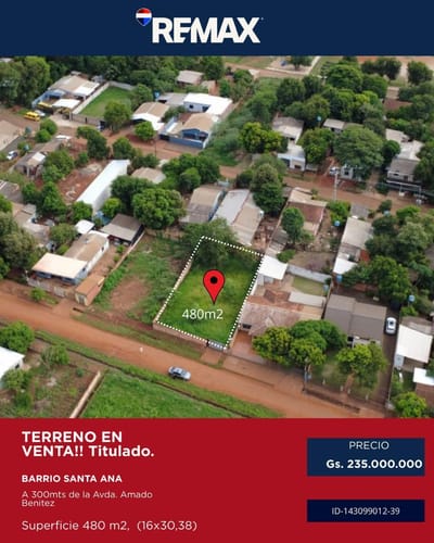 TERRENO EN VENTA