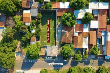 TERRENO EN VENTA – LAMBARÉ, BO. SAN ROQUE