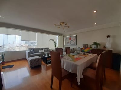 VENTA DE DEPARTAM.  EN SAN BORJA. 110M2 140,000 DOLARES