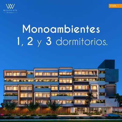 Monoambientes en pre venta, WASGATE EXPOCRUZ (25% INICIAL)