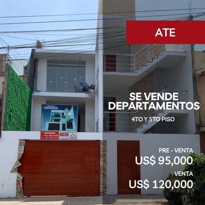 SE REMATA DEPARTAMENTO CERCA AL C.C. PURUCHUCO