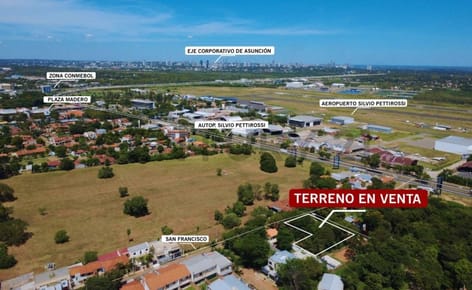EN VENTA POTENCIAL TERRENO ZONA AEROPUERTO