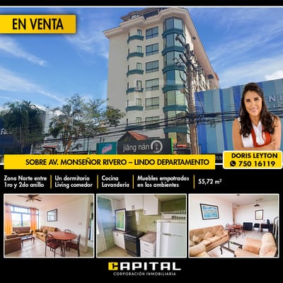 Edificio Monseñor Rivero – DEPARTAMENTO EN VENTA 