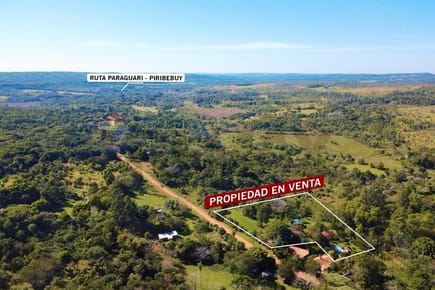 CASA QUINTA EN VENTA-PIRIBEBUY