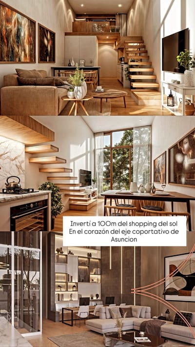 Invertí a 100m del shopping del sol  En el corazón del eje coportativo