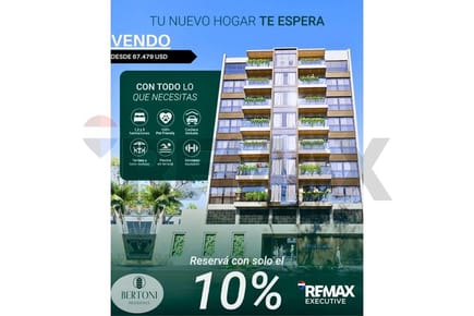 VENTA DEPARTAMENTO BERTONI RESIDENCE HERRERA