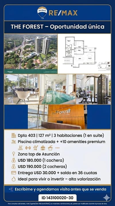 DEPERTAMENTO EDIFICIO THE FOREST