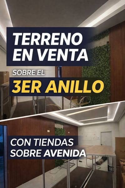 TERRENO EN VENTA SOBRE 3ER ANILLO ZONA NORTE