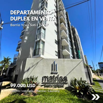 EN VENTA Departamento tipo dúplex Edificio Matrisa