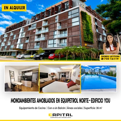 MONOAMBIENTES COMPLETAMENTE AMOBLADOS EN ALQUILER