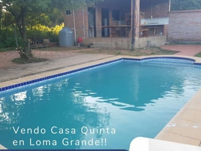 VENDO CASA QUINTA EN LOMA GRANDE  