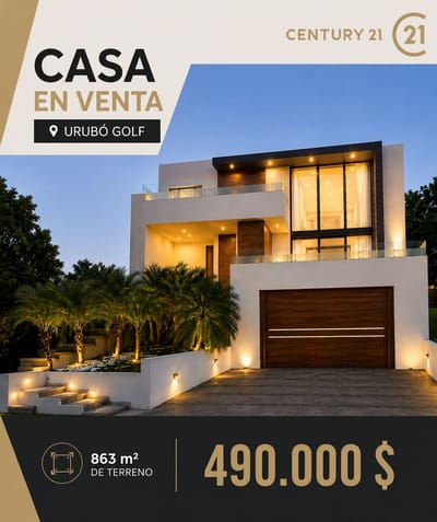 Casa En Venta Urubo Golf - Modulo 2a