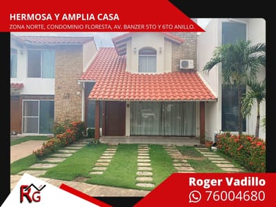 CASA EN VENTA CONDOMINIO "FLORESTA"