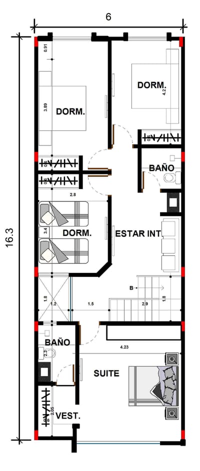CASA EN PRE-VENTA 5 DORMITORIOS