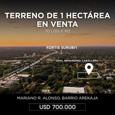 1 HECTAREA EN VENTA 