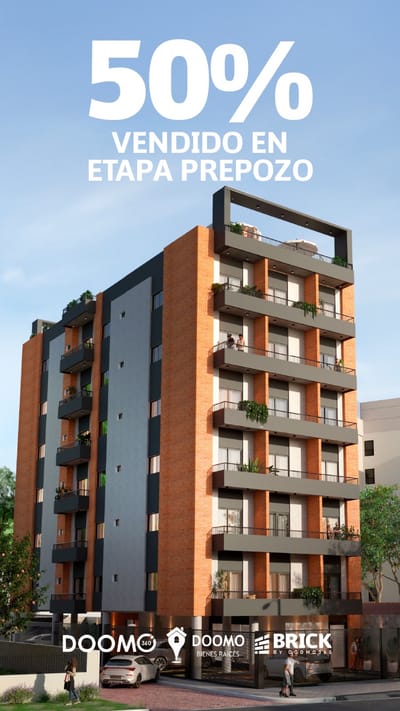 VENTA DEPARTAMENTO EN POZO - EDIFICIO BRICK 