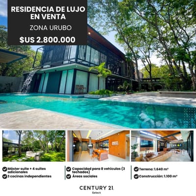 Residencia De Alto Nivel En Hacienda Del Urubó 