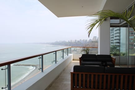 Dpto en 1a fila con TERRAZA y VISTA AL MAR 