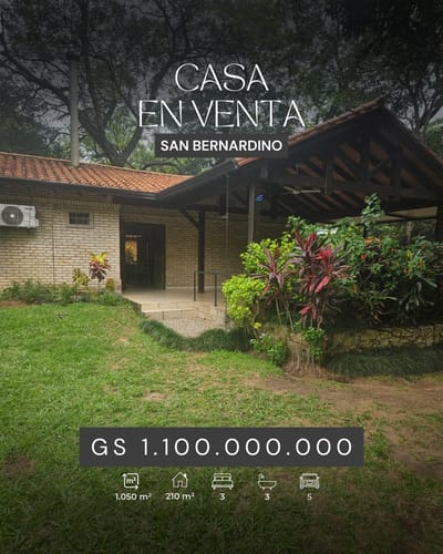 EXCLUSIVA CASA EN VENTA EN SAN BERNARDINO A 5 MINUTOS DEL NAUTICO