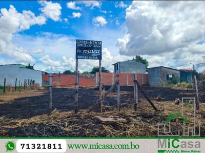 Lotes En Venta Zona Sur, Urbanizacion Palmira