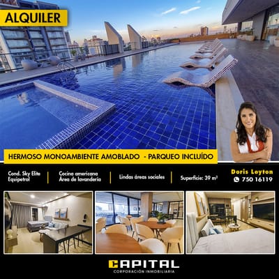 EDIFICIO SKY ELITE – Monoambiente Amoblado 